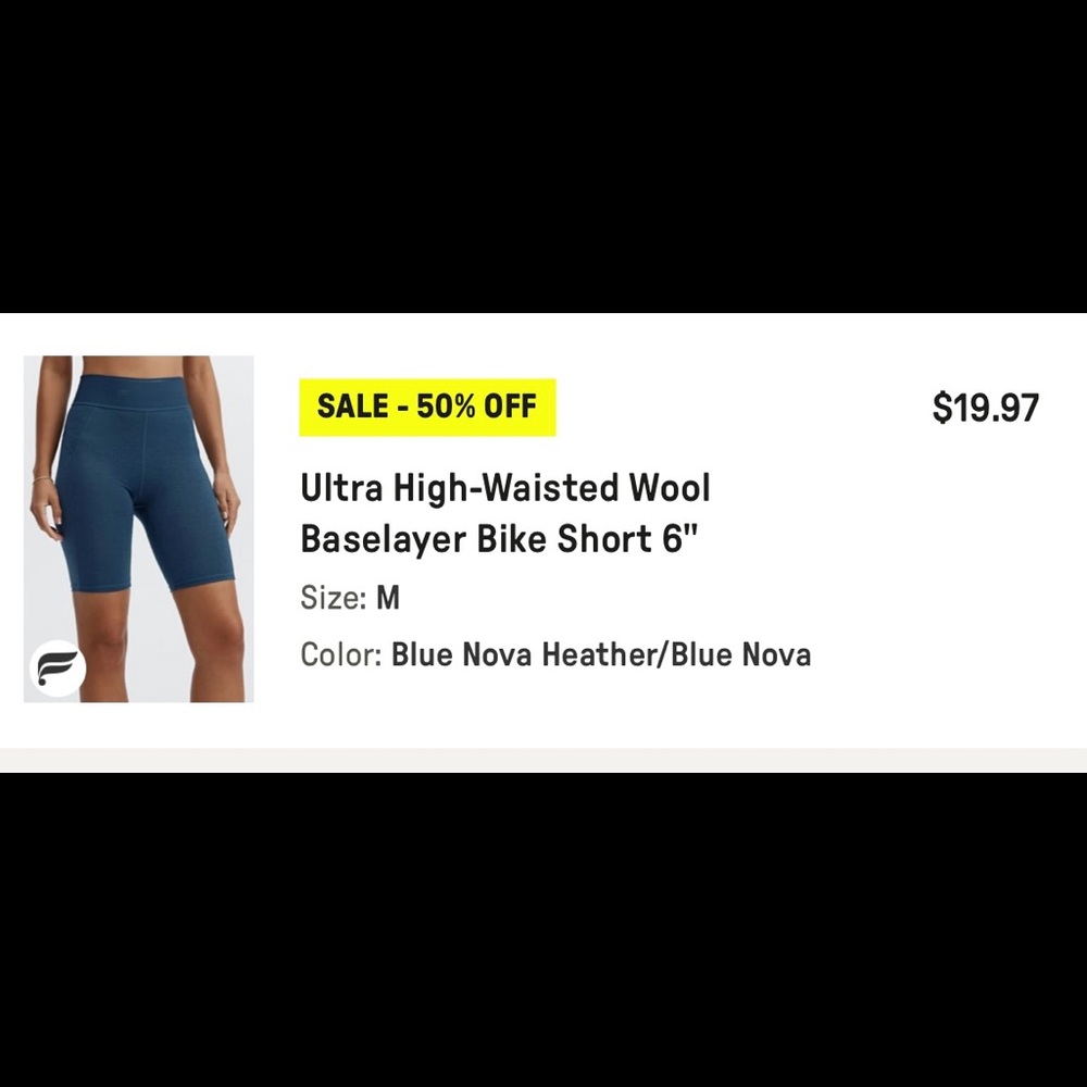 Fabletics Biker Shorts - Picture 3 of 3